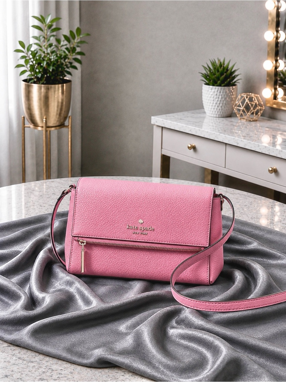 Kate Spade Leila Mini Zip Crossbody Bag NWT